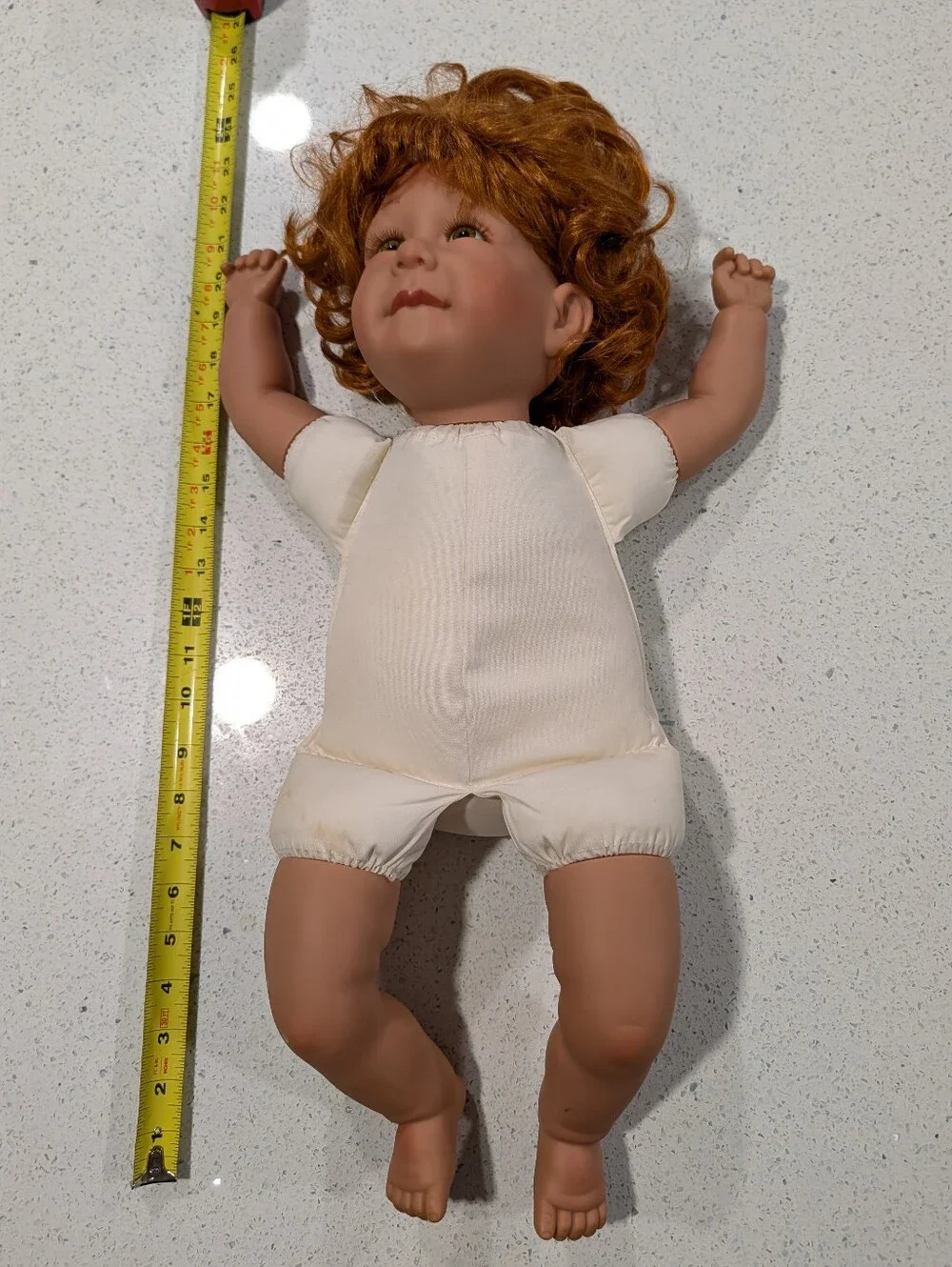 1997 Pat Secrist Doll Vintage Realistic Red Hair Ginger LifeLike Girl Weighted